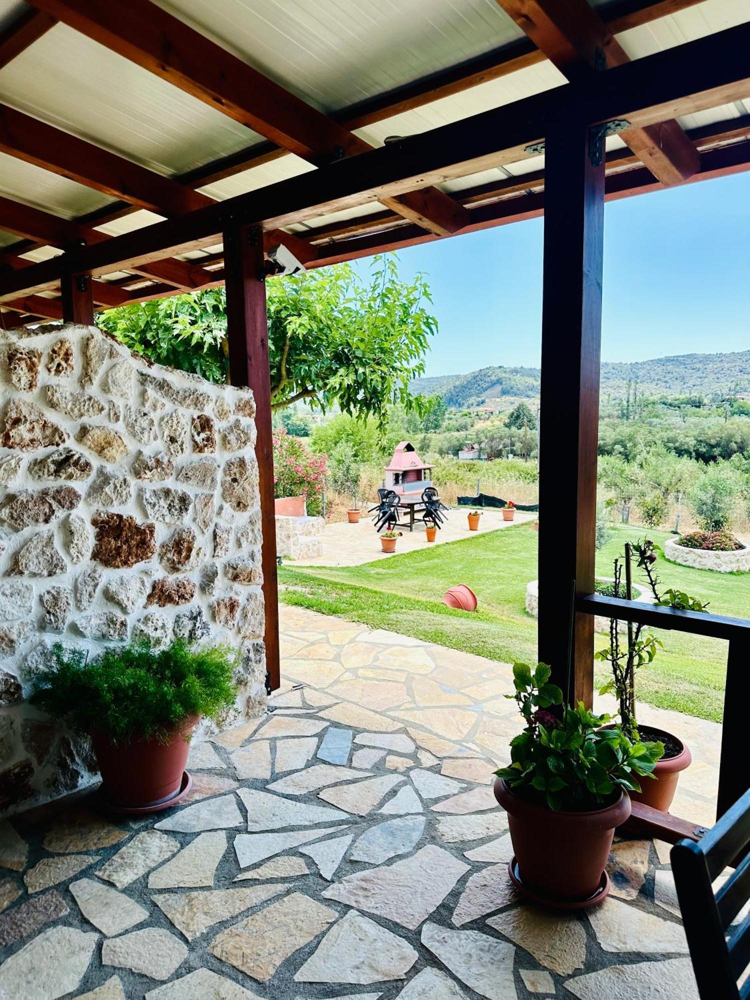 Villa Ktima Panagias à Ormos Panagias Extérieur photo